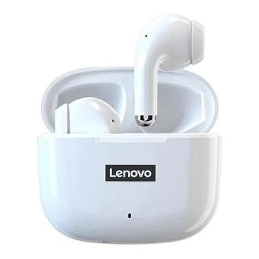Imagem de ThinkPlus LP40Pro Fone de Ouvido Sem Fio Bluetooth TWS Baixa Latência em Jogos Controle Touch Bateria de Longa Duração (Cor) (Branco) (Branco)