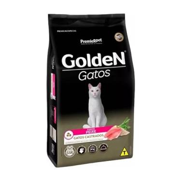 Imagem de PremieRpet Ração Golden Formula Gatos Adulto Castrado Peixe 1Kg