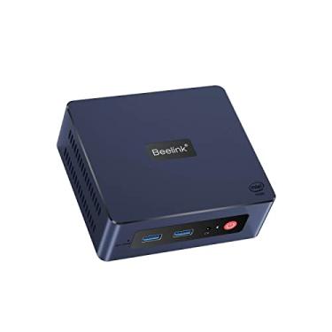Imagem de Beelink 4 núcleos 11ª geração Intel N5095 Mini-S Mini PC W-11 Pro, 8GB RAM 256GB SSD Gigabit Ethernet, 2.4G/5.0G WiFi, BT4.0, Dual HDMI Business Mini Desktop, HTPC