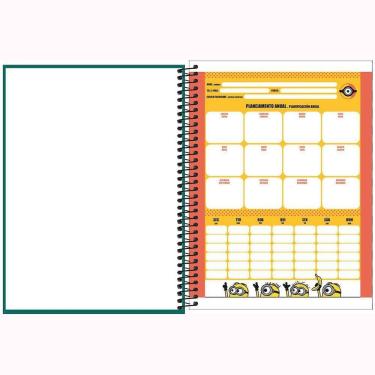Imagem de Caderno Universitário Minions Capa Dura 10 Matérias 160Fls