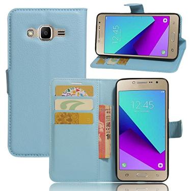 Imagem de Capa para Samsung Galaxy J2 Prime â€“ Capa carteira flip de couro PU de para Samsung Galaxy J2 Prime, capa de proteção de telefone estilo empresarial, capa com [compartimentos para