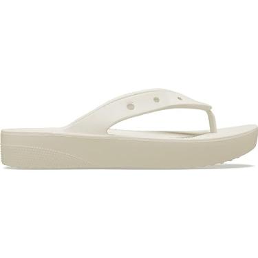 Imagem de CROCS Classic Platform Flip W - Bone - W6, 207714-2Y2-W6, Women, Bone, W6