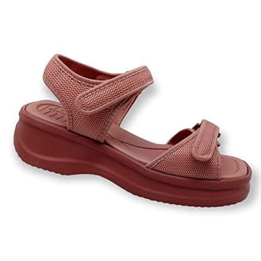 Imagem de Sandália Vera Soft Therapy, Azaleia, Feminino, Nude Escuro, 39/40