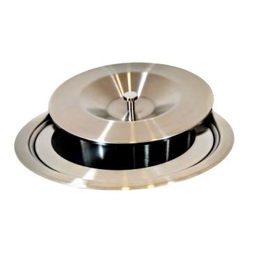 Imagem de Lixeira Embutir 03L de Pia em Aço Inox