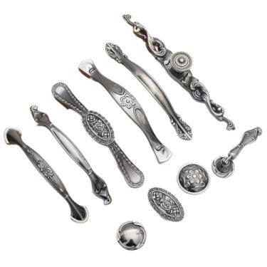 Imagem de Armário de cozinha antigo alças de bronze armário cômoda armário vintage quarto gaveta puxadores para móveis, 6603 96mm
