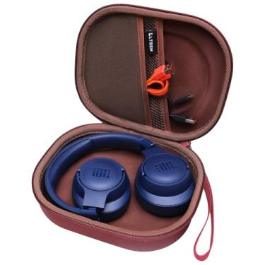 Imagem de LTGEM EVA Capa rígida para JBL Live 770NC/660NC/650BT/460NC/670NC/400BT/500BT e JBL Tune 770NC/710BT/720BT/760NC/700BT/750BT/510BT/660NC/520BT/500BT/500BT. 0/Tour One/EI Fone de ouvido sem fio