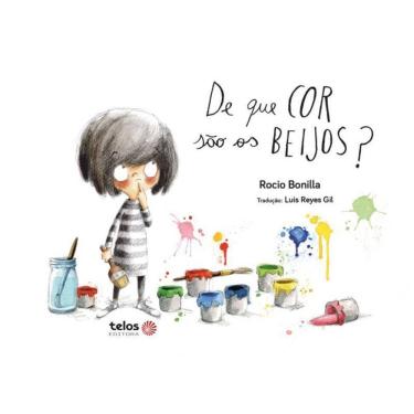 Imagem de Livro De Que Cor Sao Os Beijos