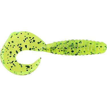 Imagem de Strike King Rage Tail Grub 10 cm, Chartreuse Pepper