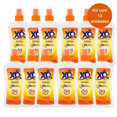 Imagem de Kit Spray Repelente de Insetos Cimed Xô Inseto com 12 200ml - XO INSET