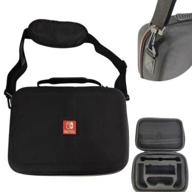 Imagem de Bolsa Maleta Rígida Nintendo Switch e OLED Case Transporte Estojo Bag 