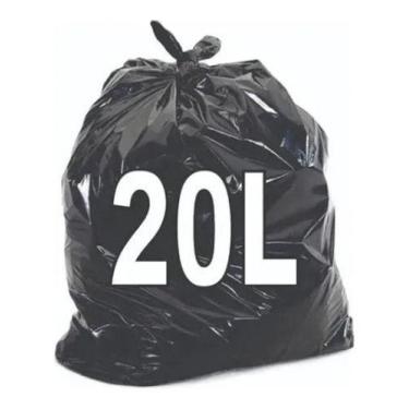 Imagem de Saco De Lixo Preto 20litros Com 20 Unidades Edição Limitada - HIGIPACK