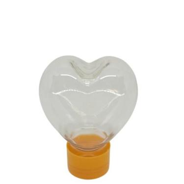 Imagem de 50 Mini Baleiro Coração 50ml - Lembrancinha - Tubete - Deluma Plástico