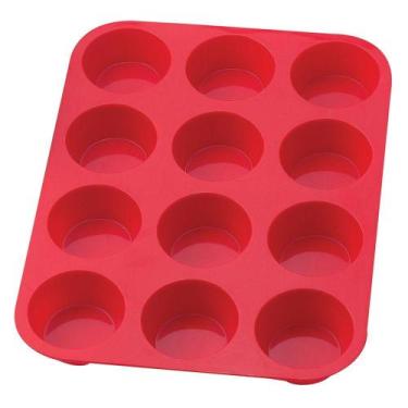 Imagem de Forma de Silicone Para Cupcake 12 Unidades - Ke Home