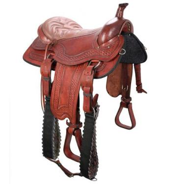 Imagem de Sela Americana para Laço e Passeio SV1318 - Havana - Selaria Vertentes
