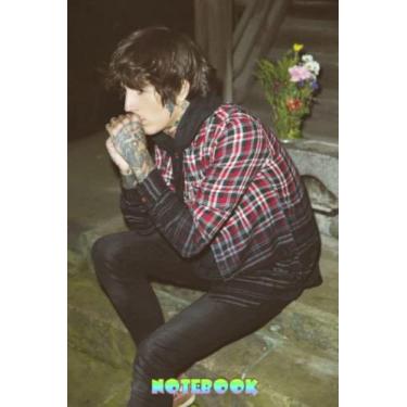 Imagem de Notebook : Oliver Scott Sykes Bring Me the Horizon Band Daily Gratitude Journal - Lined Journal - Notebook to Write Down Things - Thankgiving Notebook - Take Notes #156