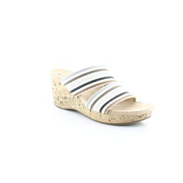 Imagem de LifeStride Divine Women's Slip On 7.5 B(M) US Grey-Multi-Stripe