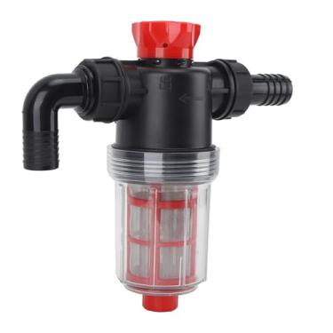 Imagem de Plástico 304 Aço Inoxidável Inline Coador, Filtro Duplo Mangueira Diâmetro Irrigação Água Bomba Filtro, Filtro Tela Água Bomba Filtro para Jardim (Conector de 32 mm (tubo externo