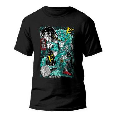 Imagem de Camiseta Shiryu De Dragão V03 Cdz Os Cavaleiros Do Zodíaco - Kamisetas