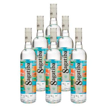 Imagem de Cachaça Cristalina Sagatiba 700ml 6 Unidades