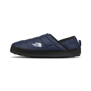 Imagem de THE NORTH FACE Tênis de inverno masculino Thermoball Traction Mule V | Isolamento e repelente de água, sola de borracha, Summit azul marinho/TNF branco, 44