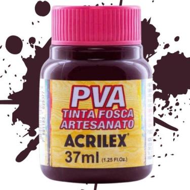 Imagem de Tinta PVA Fosca para Artesanato Acrilex Cores Quentes 37ml - 03240