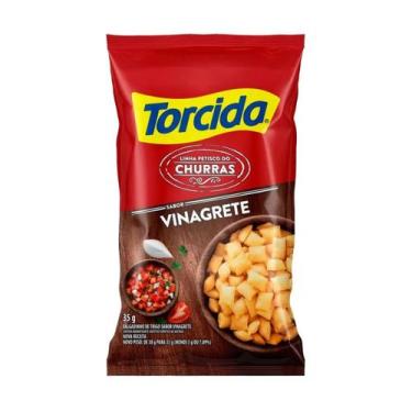 Imagem de Biscoito Salgadinho Torcida 35g C/10 Unidades, 10x Vinagrete