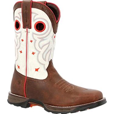 Imagem de Durango Maverick 10" Western STOE, WP Brown/White 6.5 B (M)