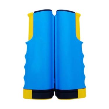 Imagem de Pegciuho Rede de pingpong retrátil, rede de pingpong com grampo, equipamento de exercício, postagem de tênis de tênis de mesa, Azul