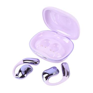 Imagem de AI Language Translation Fones de Ouvido, 140 Idiomas Tradução AI ANC Ruído Redução 360 ° Sound Sond Time Translator Fones de Ouvido para o Aprendizado de Negócios de Viagens (Roxo)