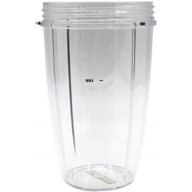 Imagem de Copos de peças de substituição anbige, compatíveis com liquidificador NutriBullet 600W e 900W (1 copo de 24oz)