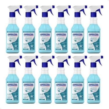 Imagem de Kit 12 Unidades Álcool Coperalcool Bacfree Segredos da Natureza - 500m