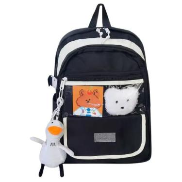 Imagem de Mochila Escolar P/ Meninas Infantil Criança Viagem Estampa Personaliza