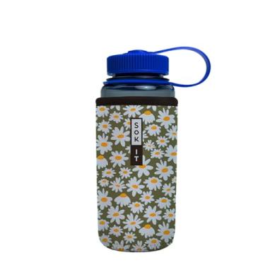 Imagem de Sok It BotlSok Capa de neoprene isolada para garrafa de água (camomila China, serve para CamelBak ou Nalgene de 473 ml)