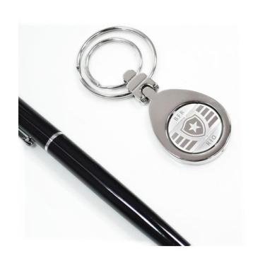 Imagem de Jg Caneta De Metal Touch Screen Com Chaveiro Botafogo - mileno
