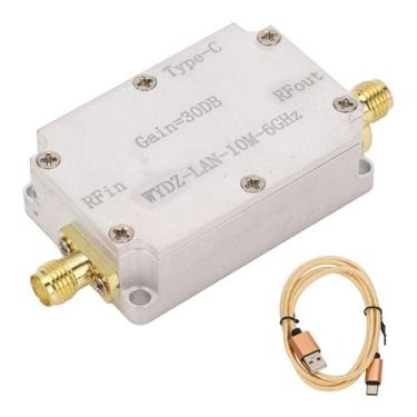 Imagem de Amplificador de banda larga RF LNA 10M6GHz, baixo ruído, ganho de 30dB