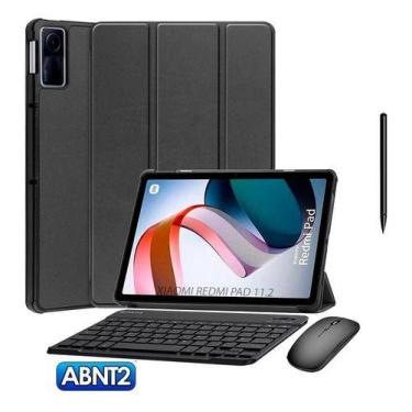Imagem de Case Smart Teclado Abnt2 Mouse Para Xiaomi Redmi Pad 10,61 - Skin Zabo