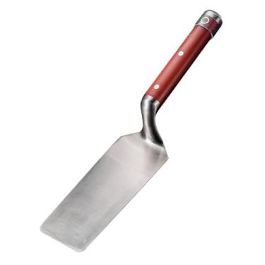 Imagem de IEUDNS Desempenadeira de alvenaria Desempenadeira de gesso aço inoxidável Ferramenta para concreto para pisos de cerâmica Rejunte de ladrilhos Gesso, 62 Mm X 170 Mm