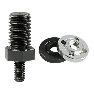 Imagem de IEUDNS Adaptador de fixação para esmerilhadeiras angulares, haste de conversão, M 5 para M 10, eixo de extensão, para acessórios de conector de, Placas M5 a M10