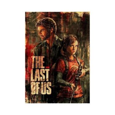Imagem de Retro Vintage the Last of Us Parte 2 Poster HD Canvas Art Decoração De