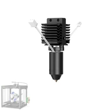 Imagem de Kit de bloco de aquecimento cerâmico Creality Ender-5 Max, alta condutividade térmica, impressão de alto fluxo, resistência à temperatura de 300 °C, bocal de troca rápida