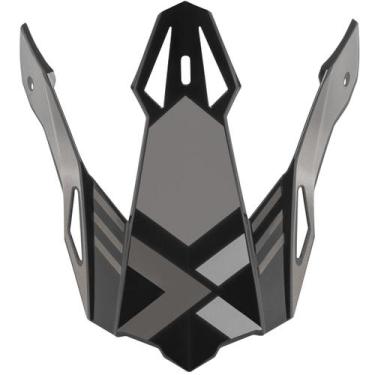 Imagem de Pala + Parafuso Capacete Pro Tork Fast Next, GRAFITE, Único