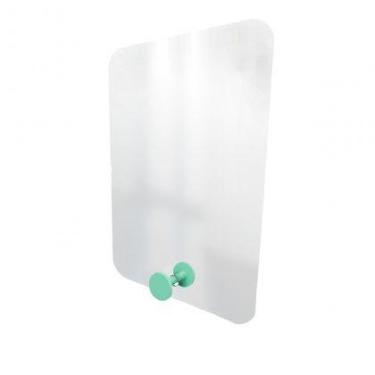 Imagem de Espelho Funcional Hook Verde 60x40 cm Retangular - e2g Design