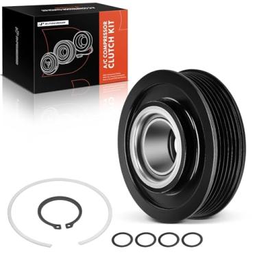 Imagem de A-Premium Kit de embreagem de compressor de ar condicionado compatível com Volkswagen Jetta, Passat, Golf, Tiguan, CC, Eos, GTI, Golf City, Jetta City, Passat CC, R32 e Audi A4, A3, A3 Quattro, A4