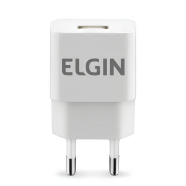 Imagem de Carregador de Parede USB - Branco - 5W - 1A - Elgin 46RCT1USB000