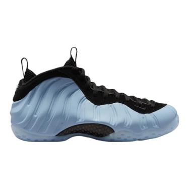 Imagem de Tênis de basquete masculino Air Foamposite One (azul psíquico/preto) (HJ6014-400, preto/azul), Preto/azul, 40