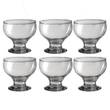 Imagem de Conjunto 6 Taças Sobremesa Drink Noruega 250Ml Vidro - Class Home