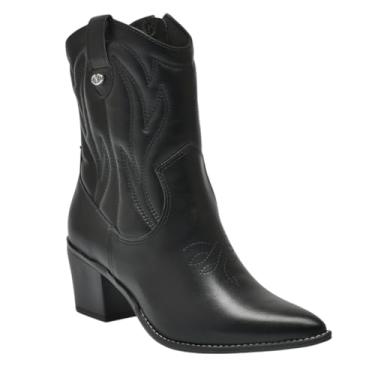 Imagem de Bota Via Marte Western Country (Preto, BR, Adulto, Numérico, 37)