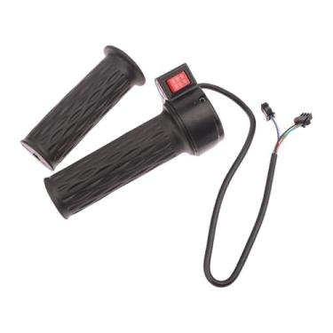 Imagem de KiBcsLic Manopla de acelerador universal para bicicleta elétrica, 6 fios, 3 velocidades, borracha antiderrapante, peças de reposição, acessório de instalação