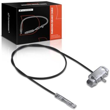 Imagem de A-Premium Conjunto de cabo de freio de estacionamento lateral intermediário compatível com Chevrolet, modelos GMC: Silverado 1500 2005-2009, Silverado 1500 Classic 2007, Sierra 1500 Classic 2007,