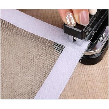 Imagem de Telas Mosquiteiras Para Janelas, Rede De Janela Autoadesiva Diy, Janela De Mosquiteiro, Malha De Janela Para Gatos, Rede Mosquiteira Sem Perfuração, Fáci, Gray Mesh Black Frame, 80x100cm